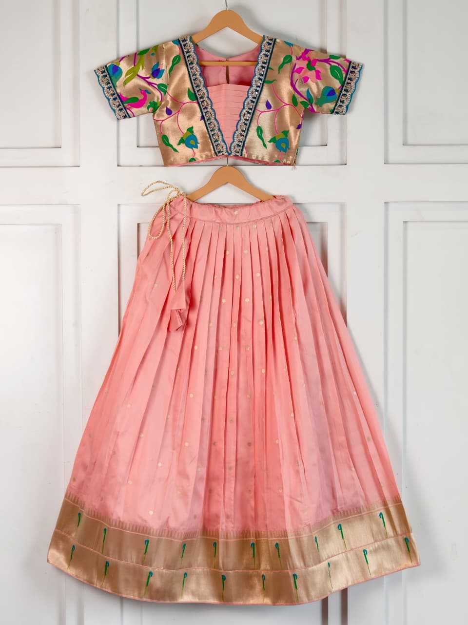 Amoli Soft Silk Kids Lehenga