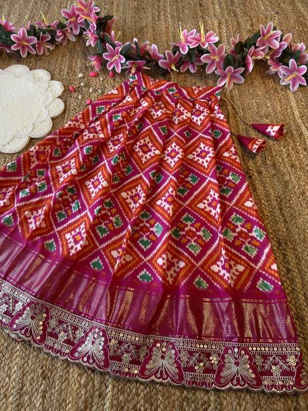 Anahita Cotton Kids Lehenga