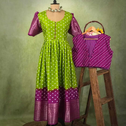 Anya Dola Silk Kids Gown
