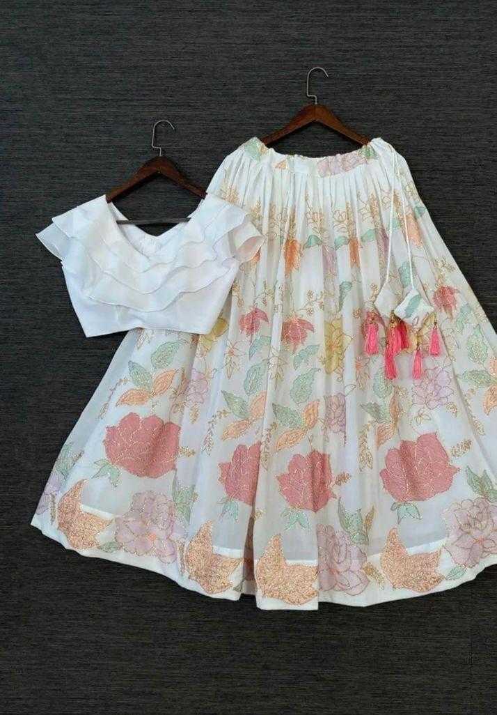 Georgette Kids Lehenga