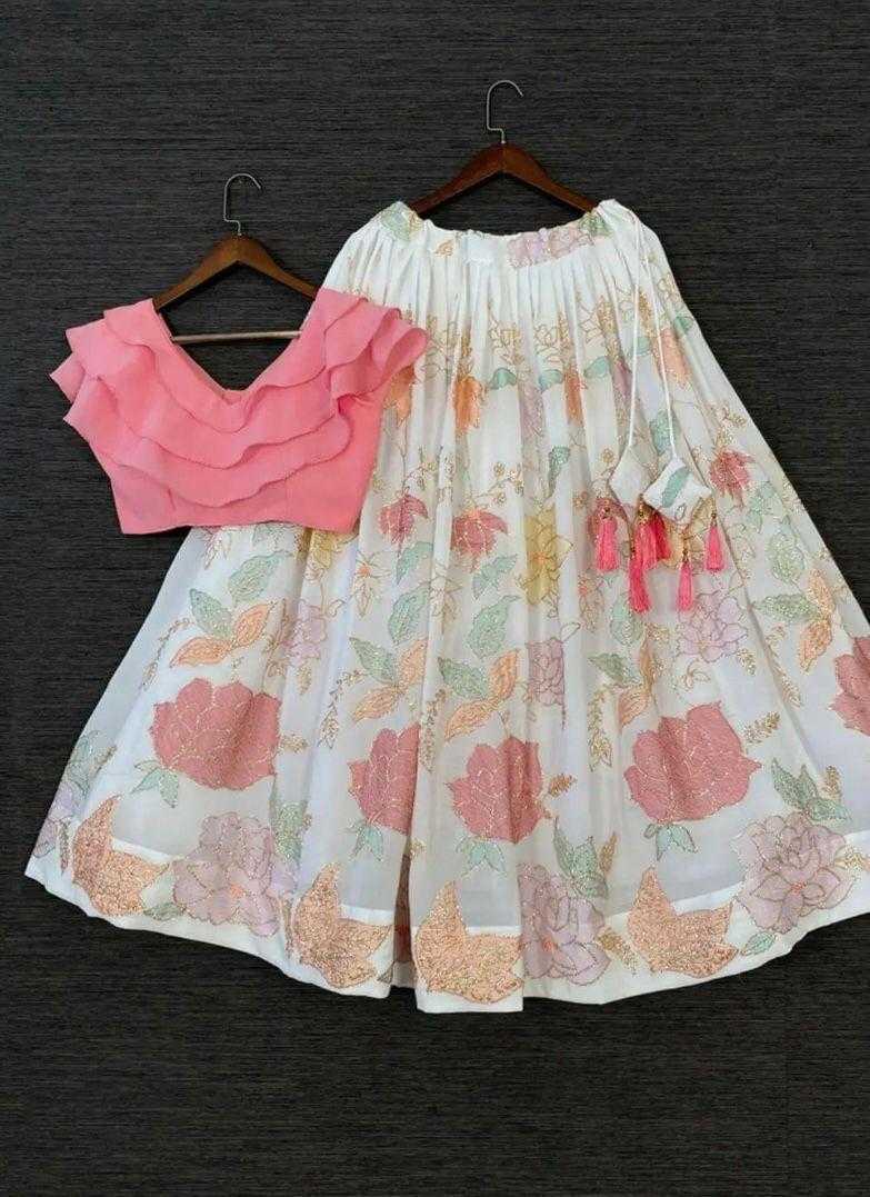 Georgette Kids Lehenga