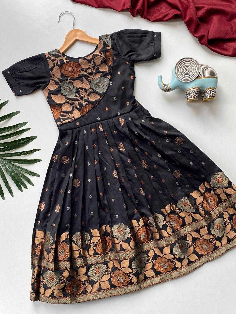 Kriti Soft Silk Kids Gown