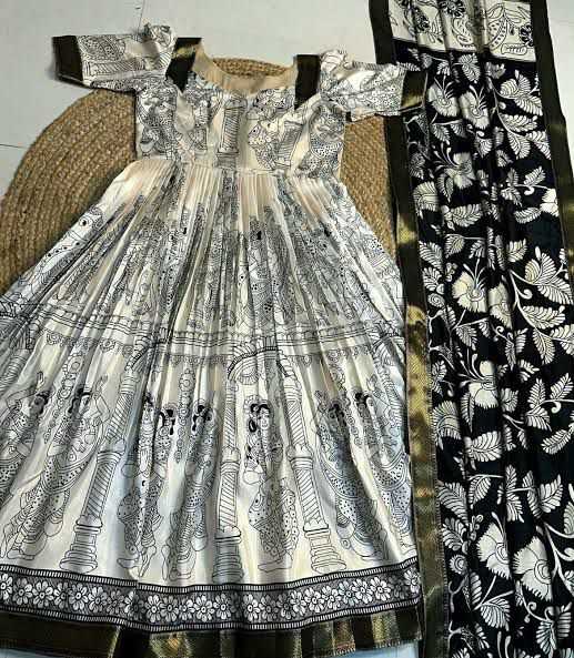 Lavanya Chanderi Cotton Printed Gown