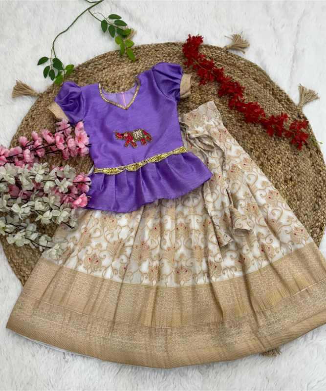 Cotton Kids Lehenga