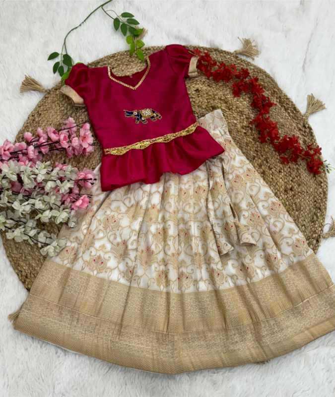 Cotton Kids Lehenga