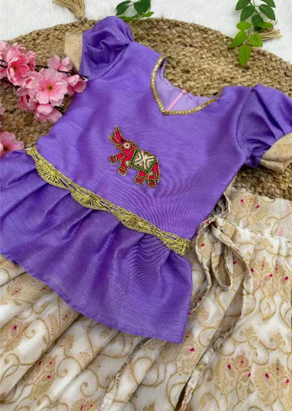 Cotton Kids Lehenga