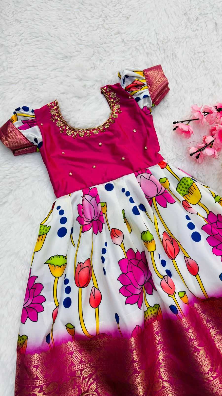 Silk Kids Gown