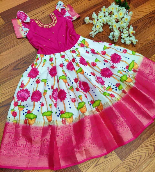Silk Kids Gown
