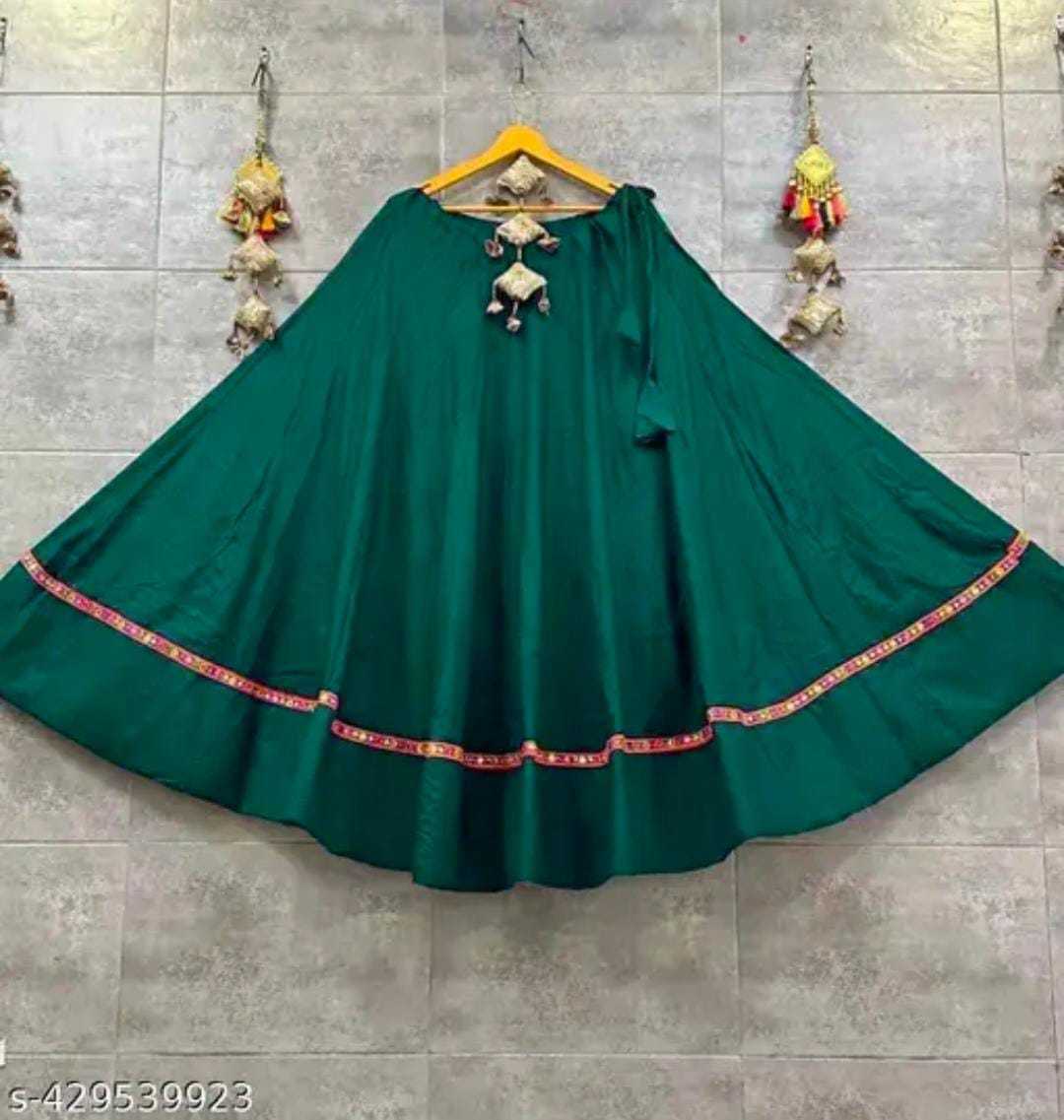 Palak Rayon Designer Lehenga