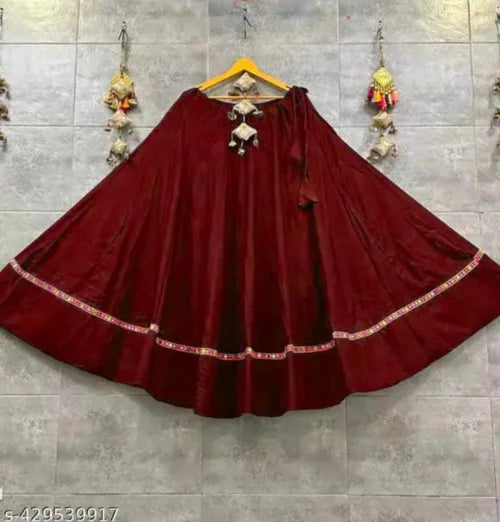 Palak Rayon Designer Lehenga
