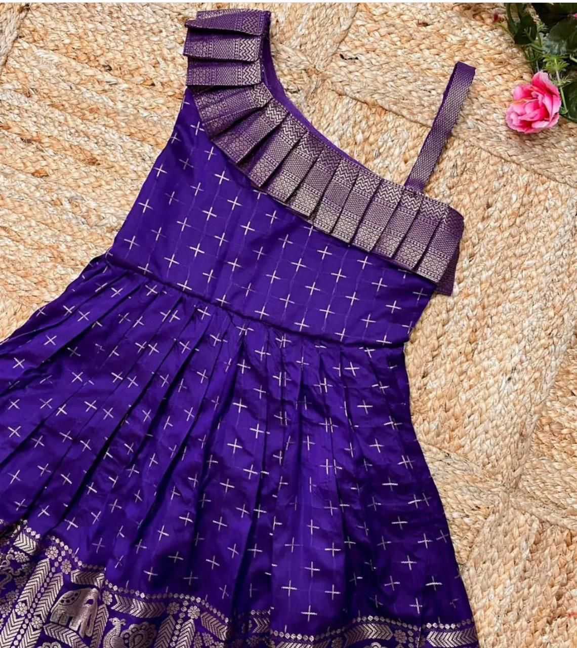 Jacquard Kids Gown