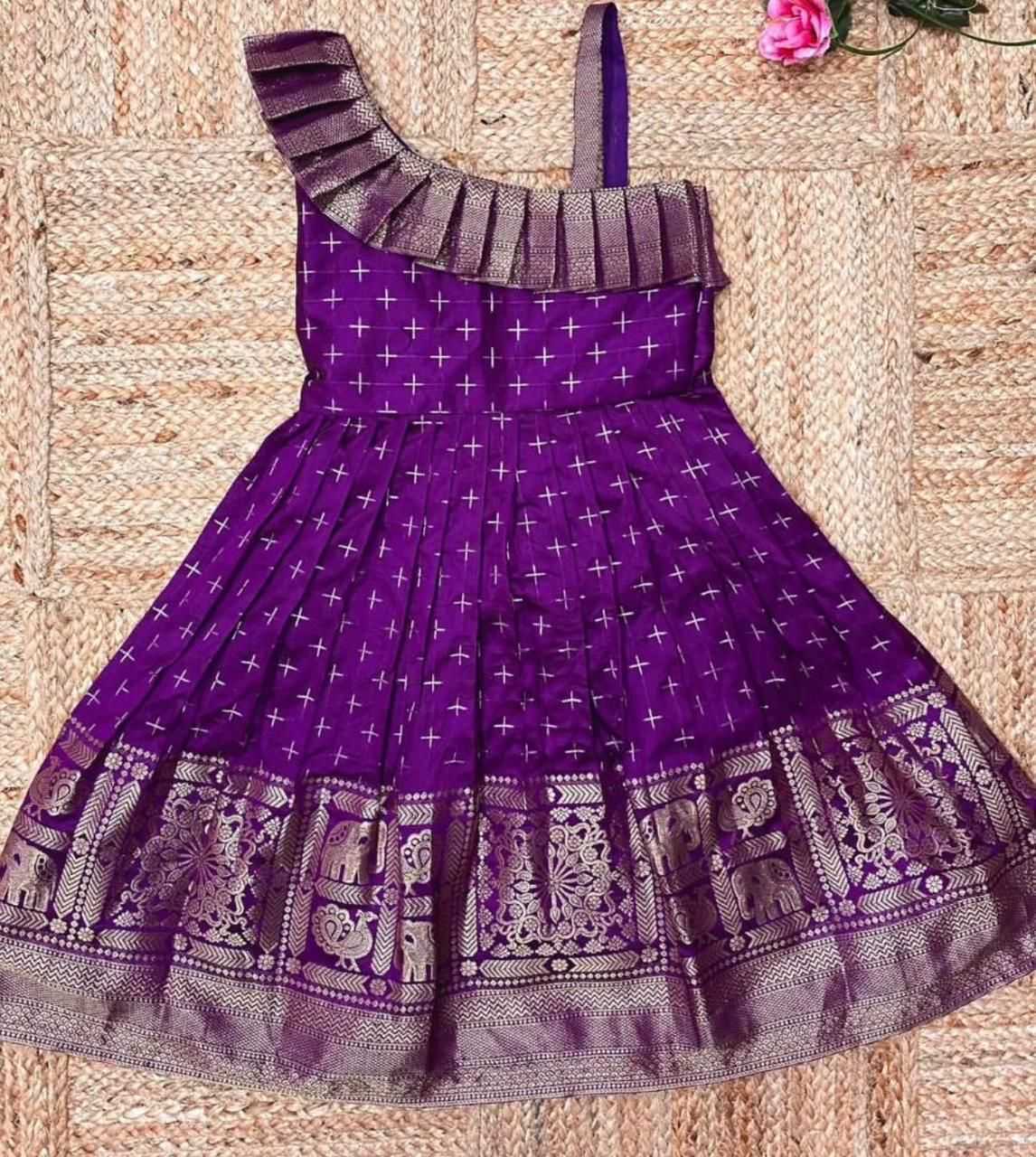Jacquard Kids Gown