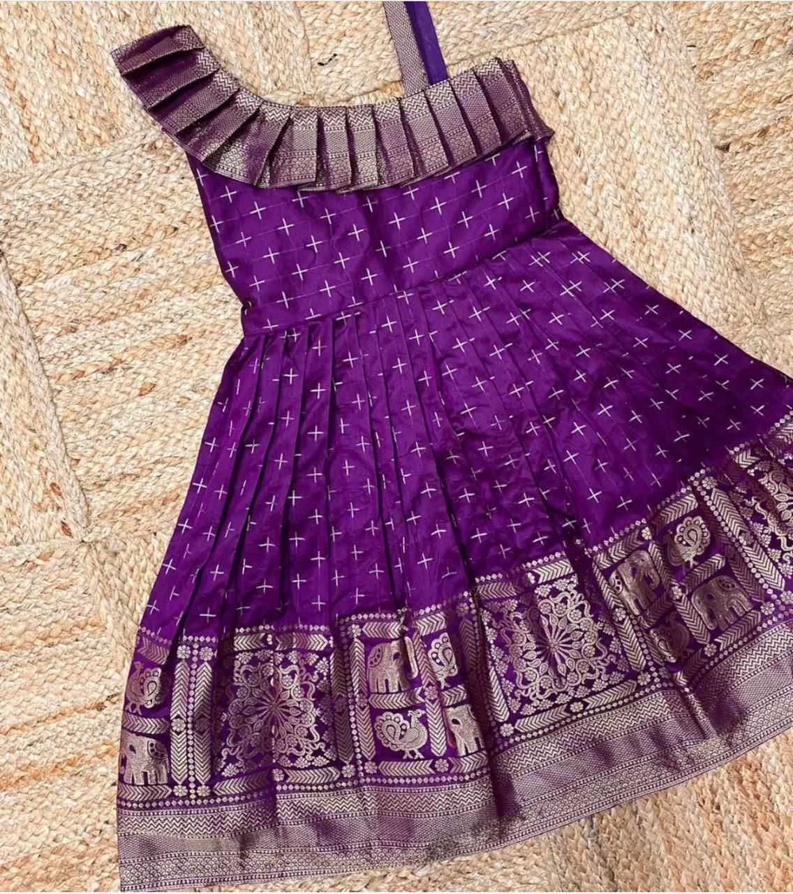 Jacquard Kids Gown