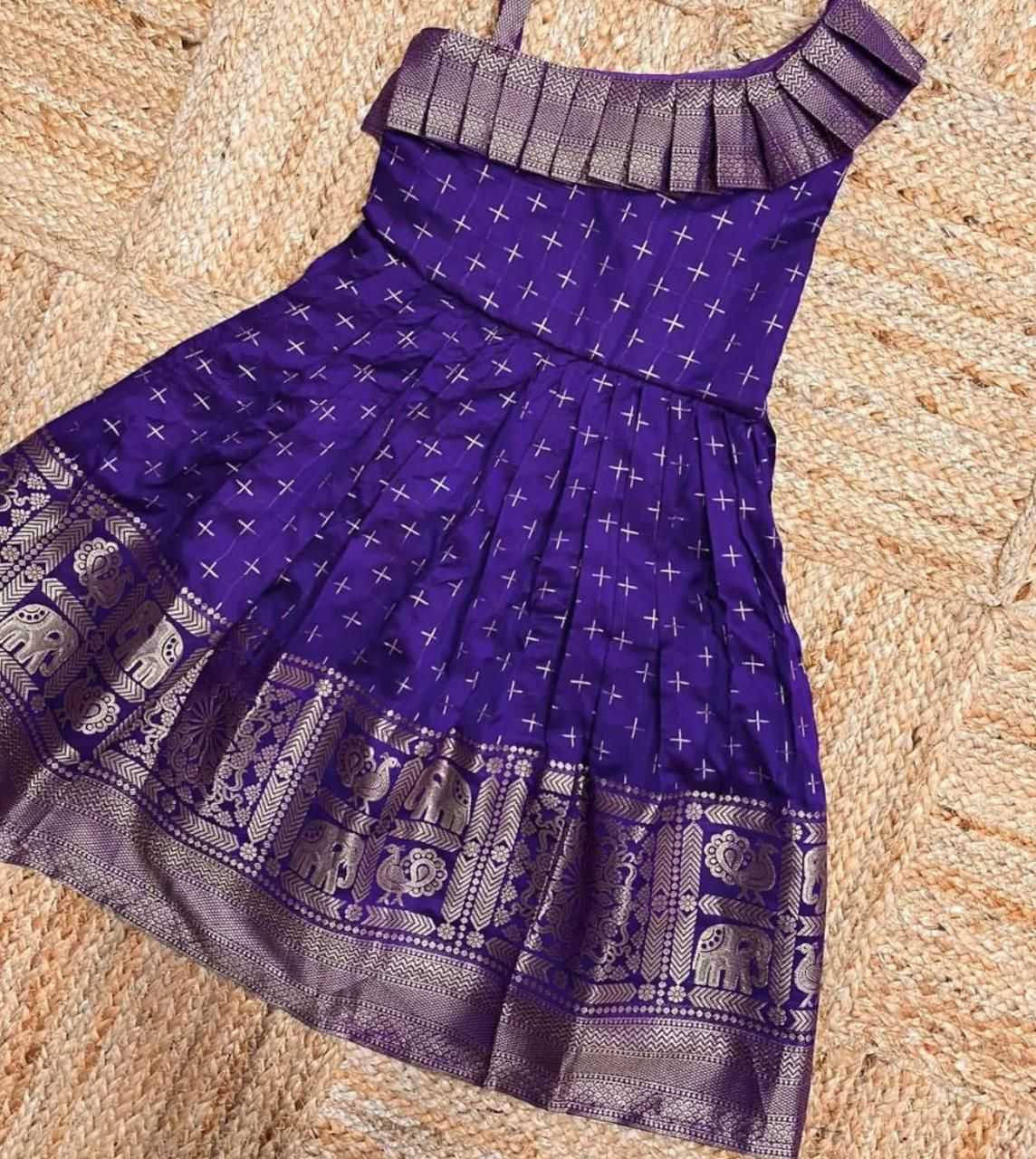 Jacquard Kids Gown