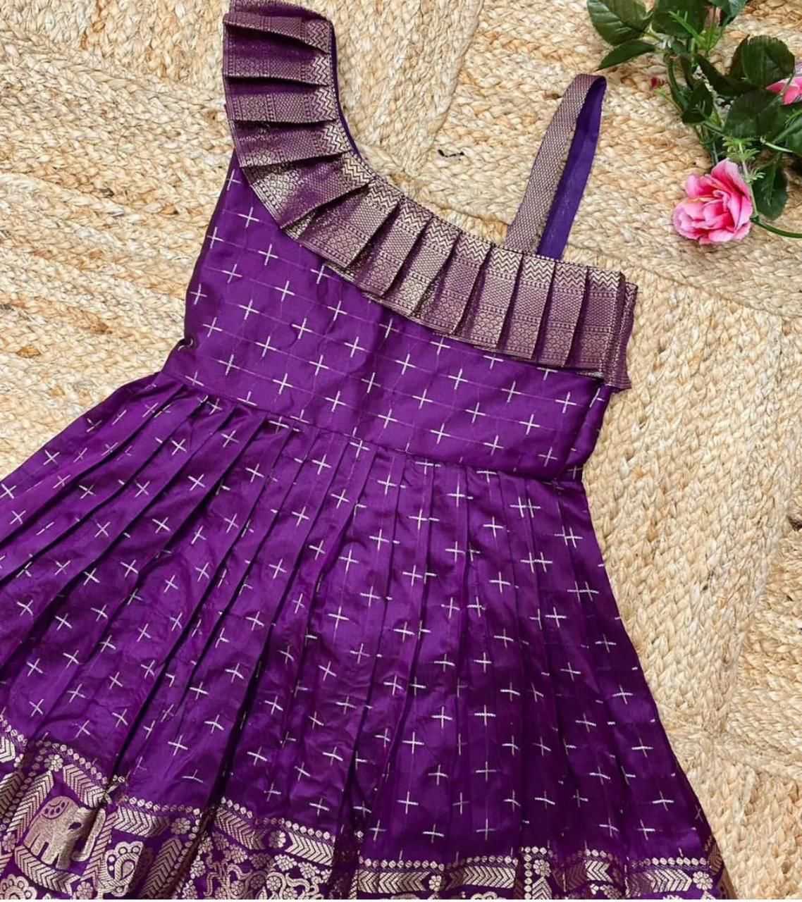 Jacquard Kids Gown