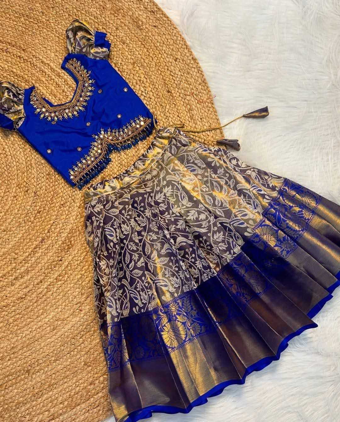 Silk Kids Lehenga