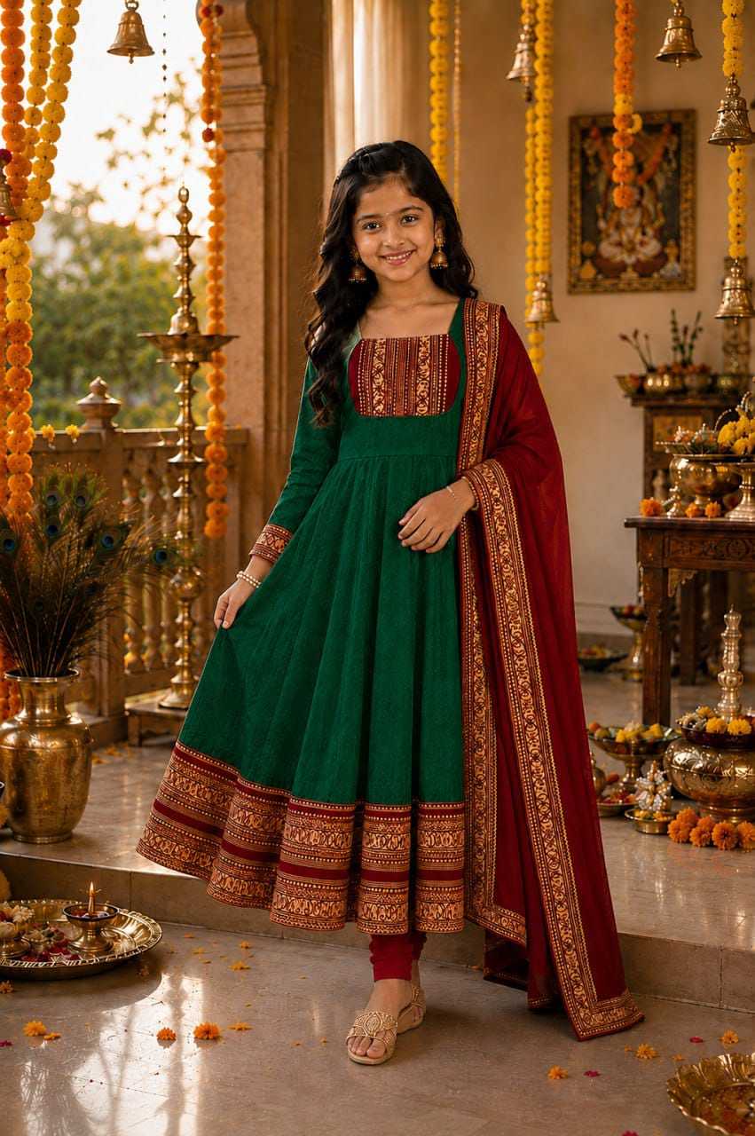 Riya Cotton Kids Gown