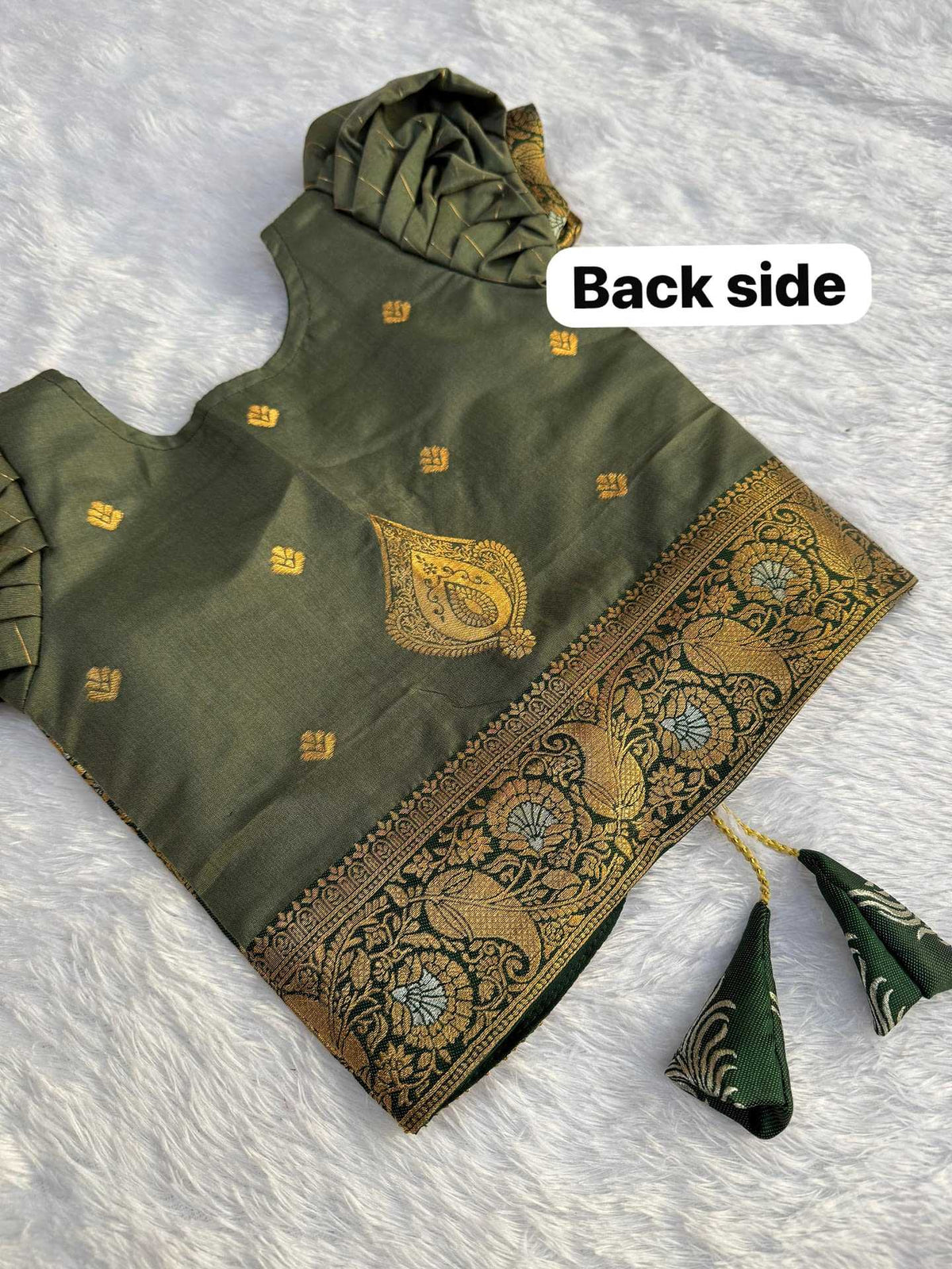 Banarasi Jacquard Kids Gown