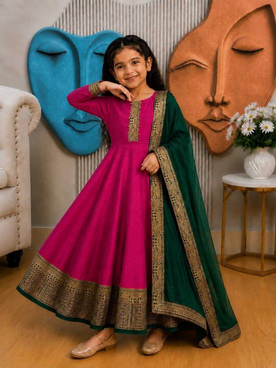 Soumili Cotton Kids Suit