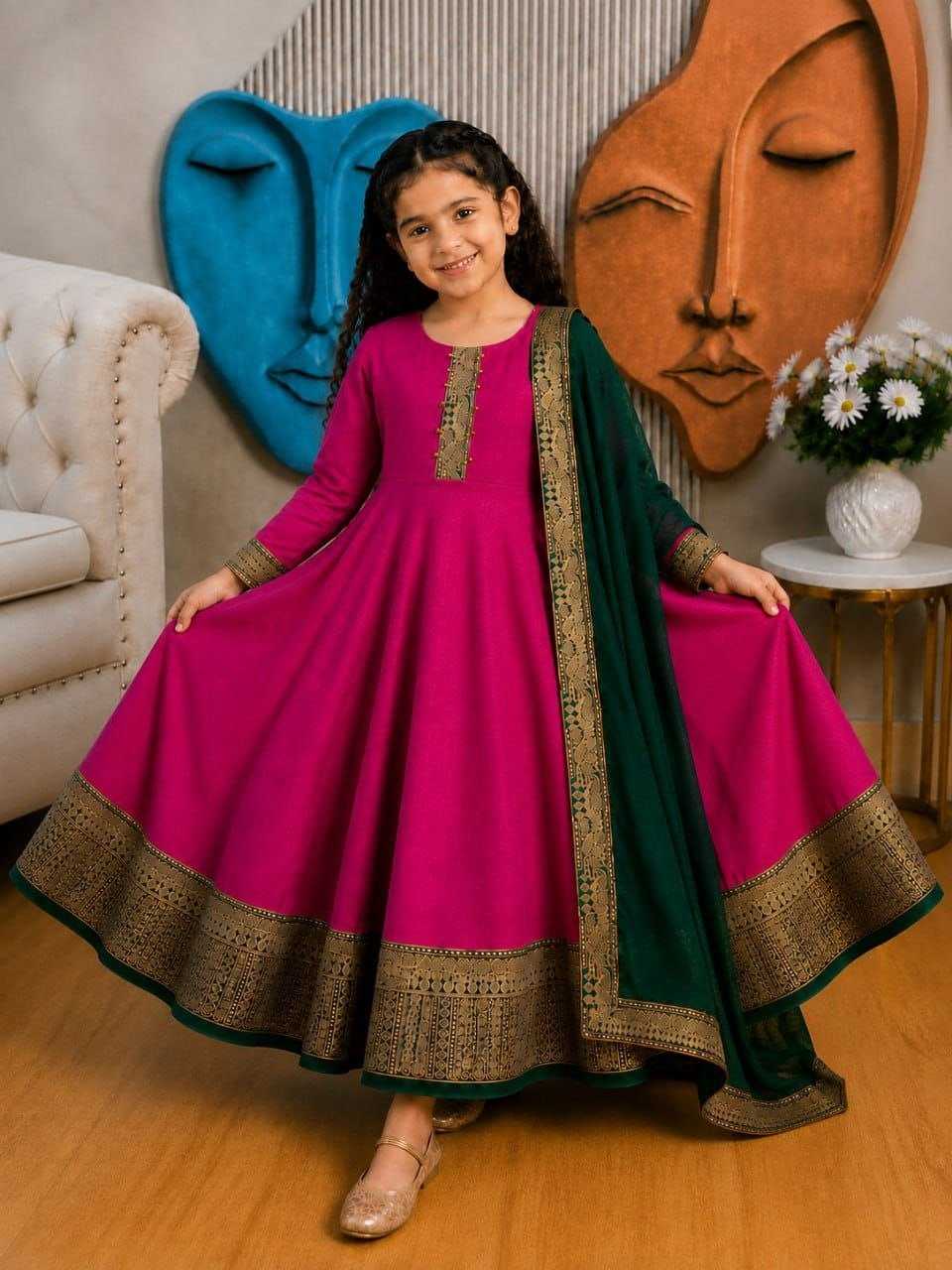 Soumili Cotton Kids Suit