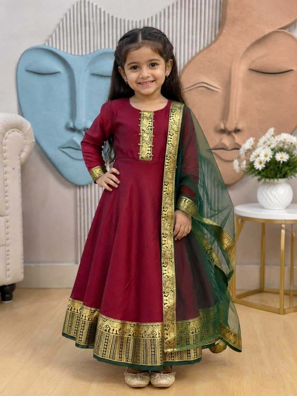 Soumili Cotton Kids Suit