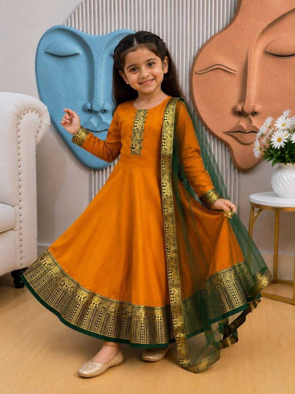 Soumili Cotton Kids Suit