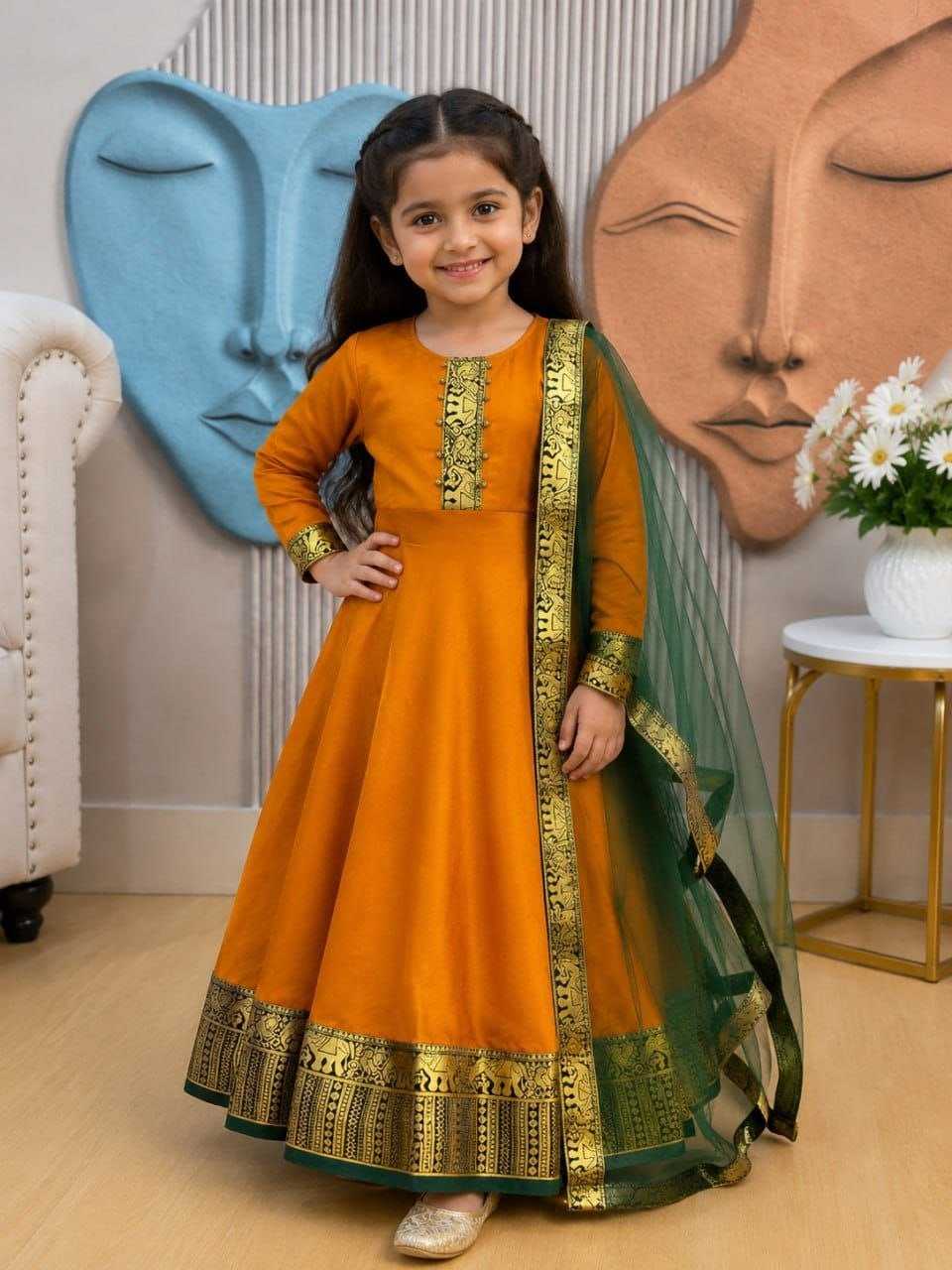 Soumili Cotton Kids Suit
