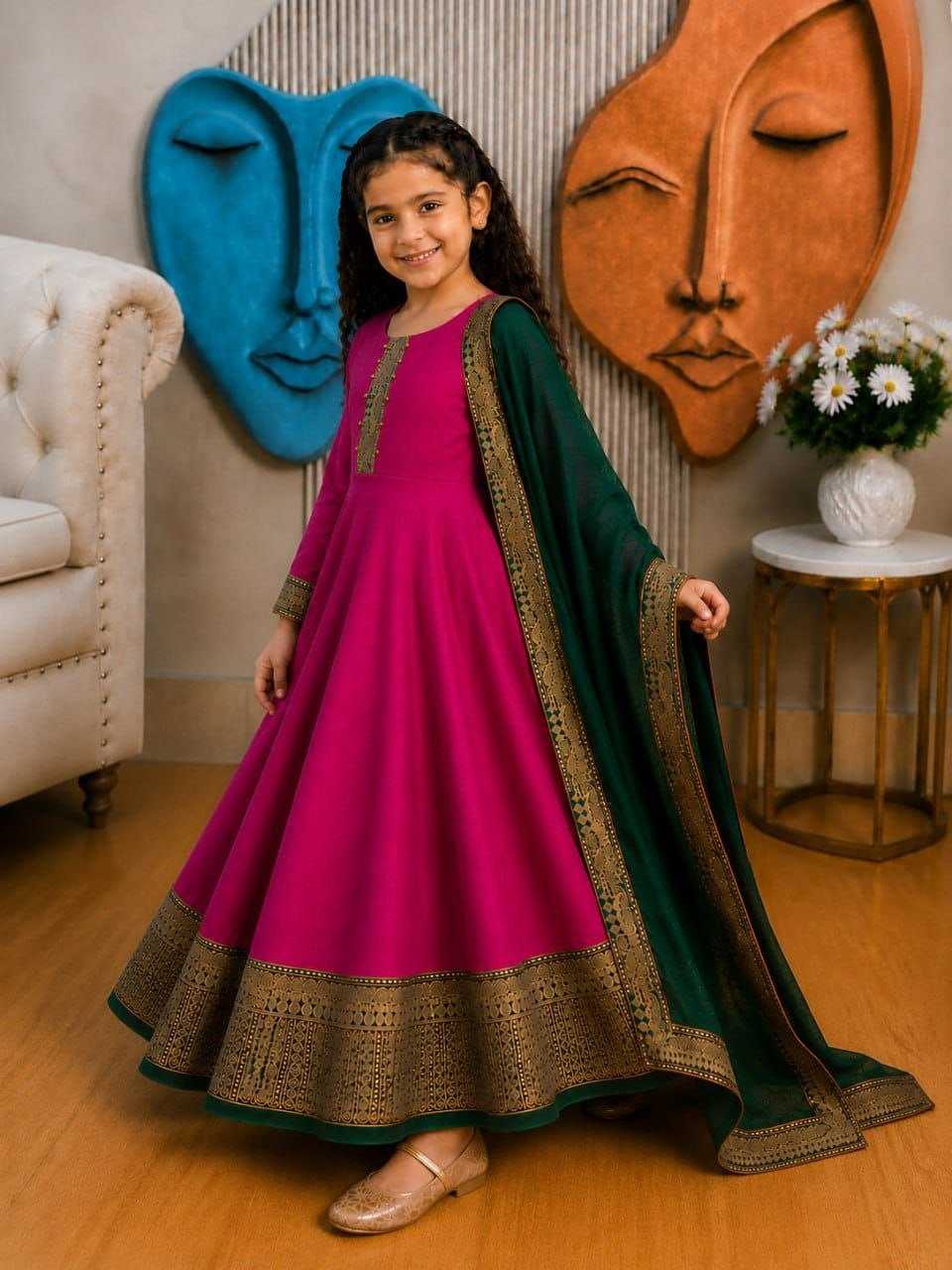 Soumili Cotton Kids Suit