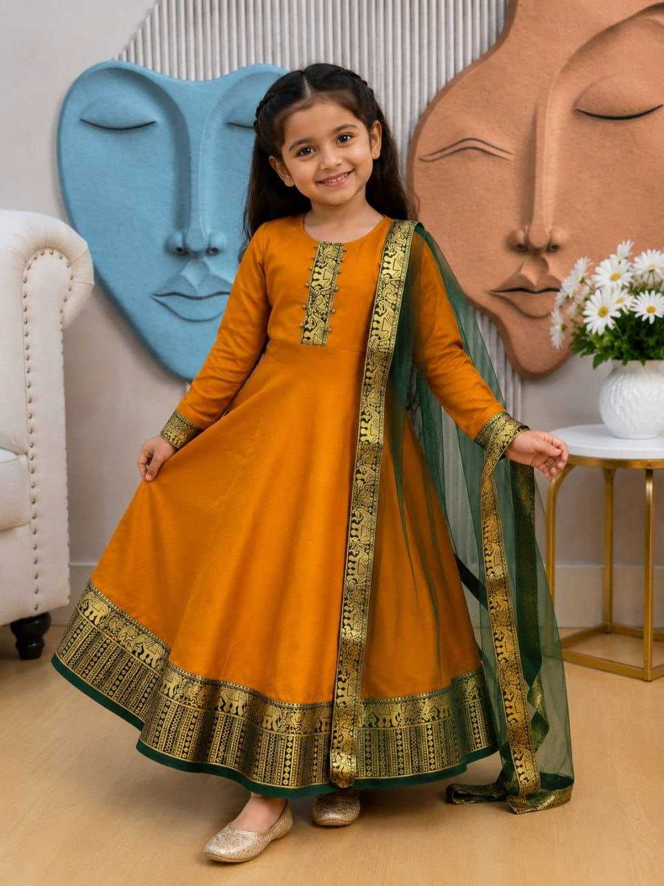 Soumili Cotton Kids Suit