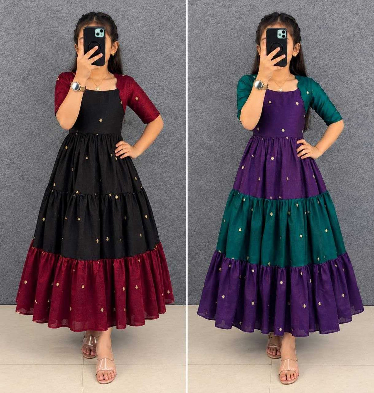 Sukanya Cotton Kids Gown