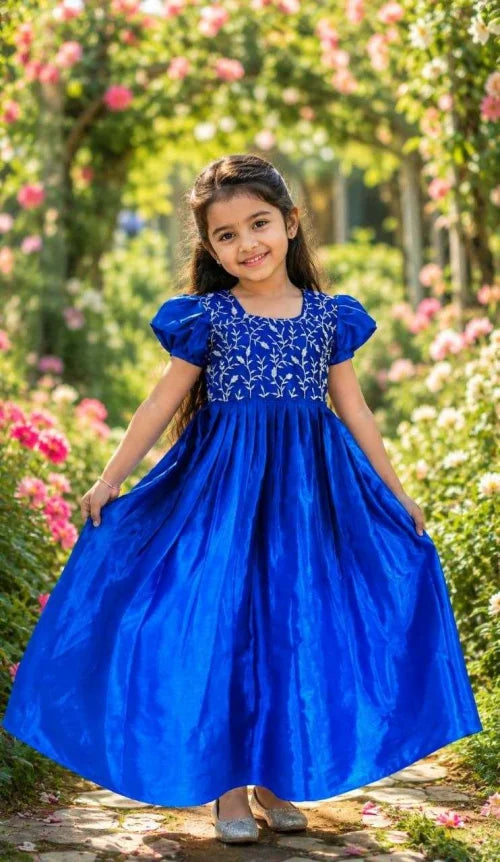 Swara Chinon Kids Gown