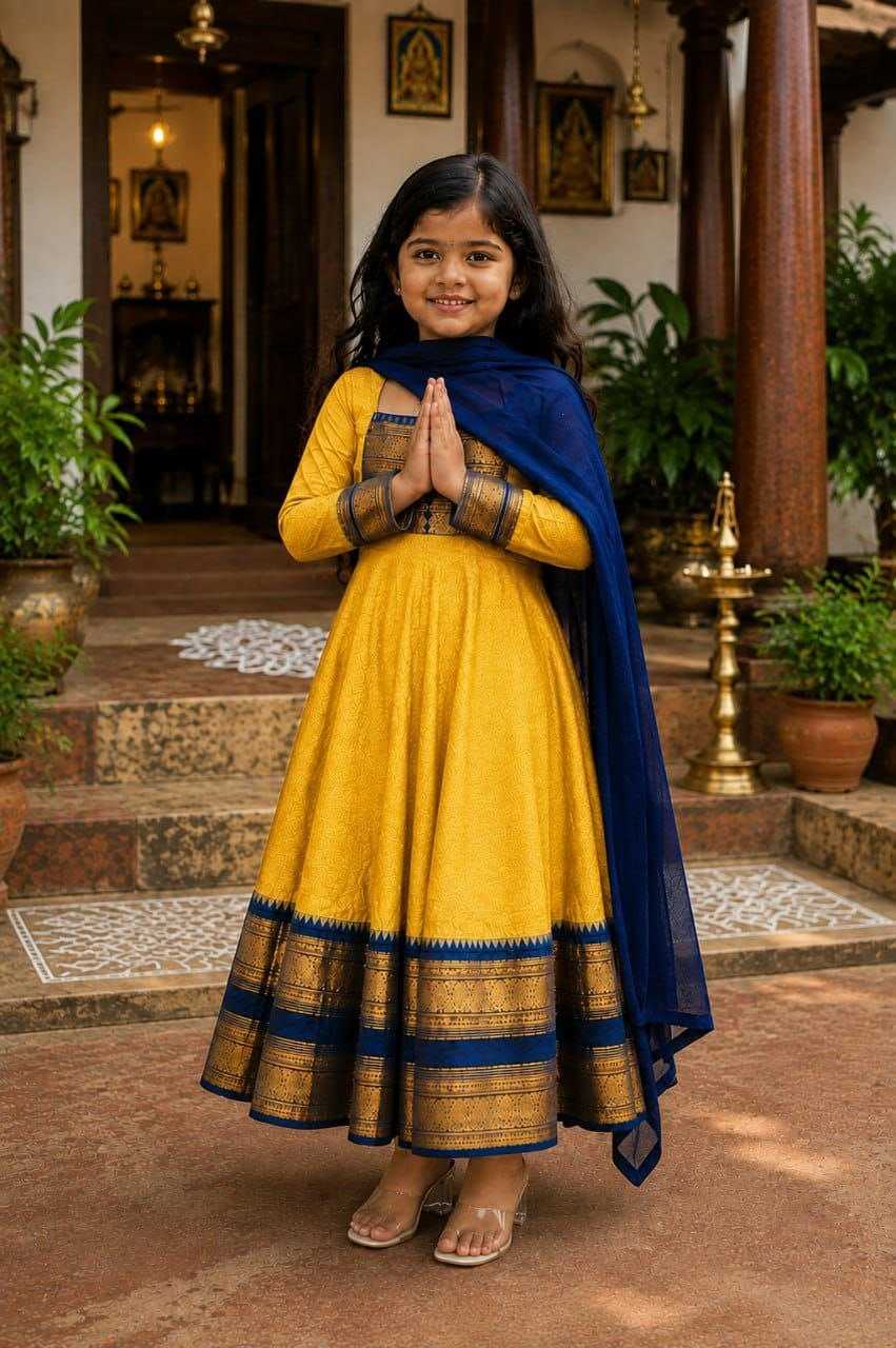 Tanirika Georgette Kids Gown
