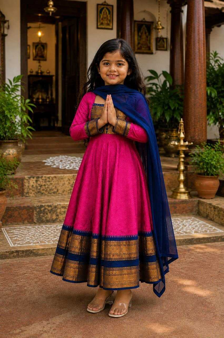 Tanirika Georgette Kids Gown