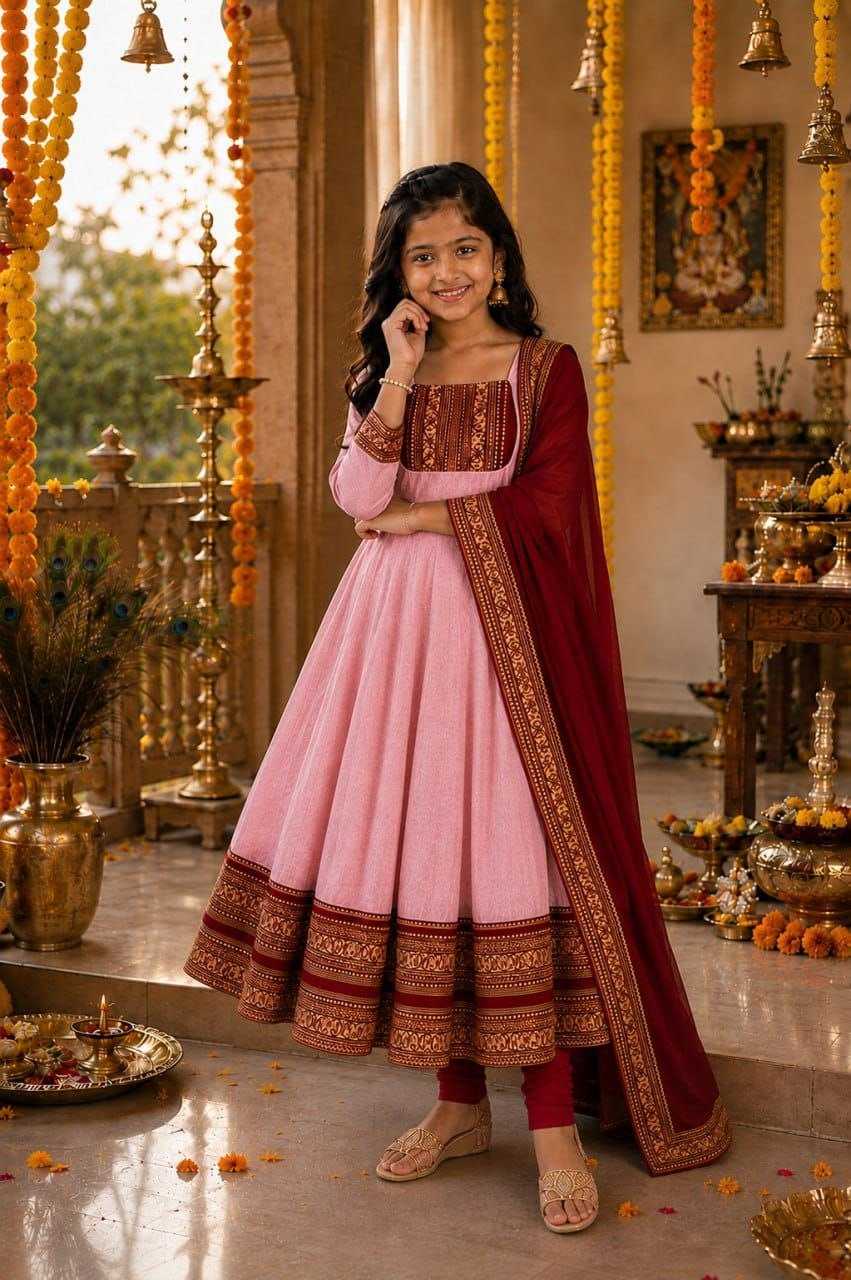Tejasri Georgette Kids Gown