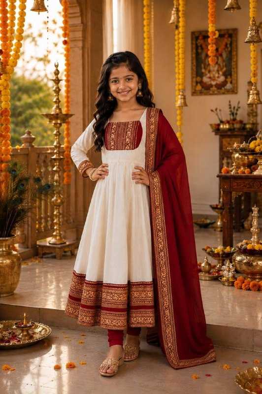 Tejasri Georgette Kids Gown