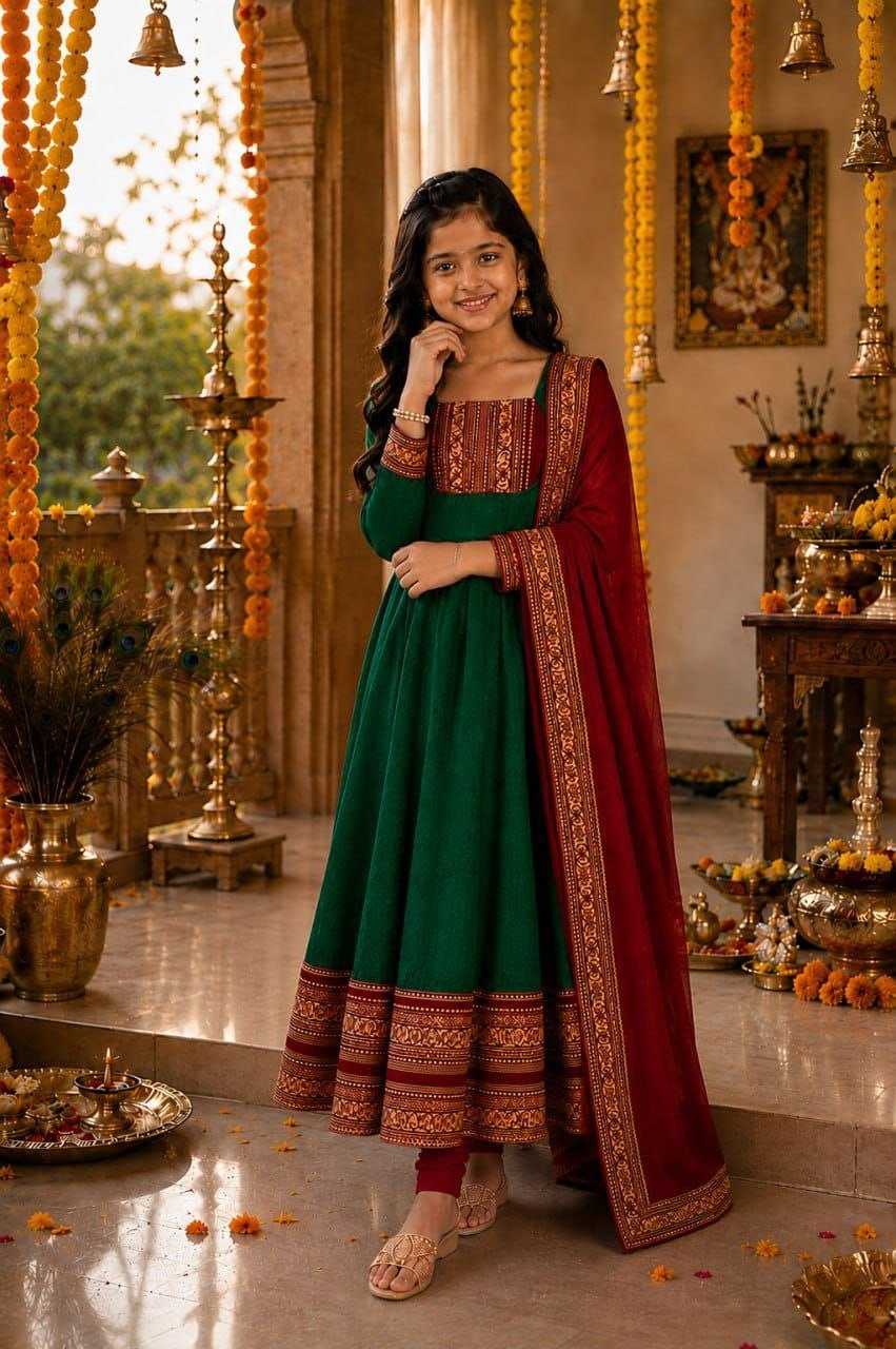 Tejasri Georgette Kids Gown