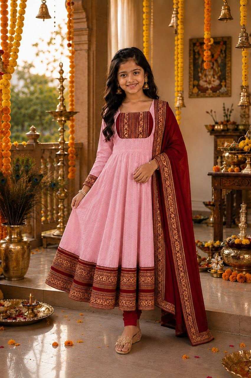 Tejasri Georgette Kids Gown
