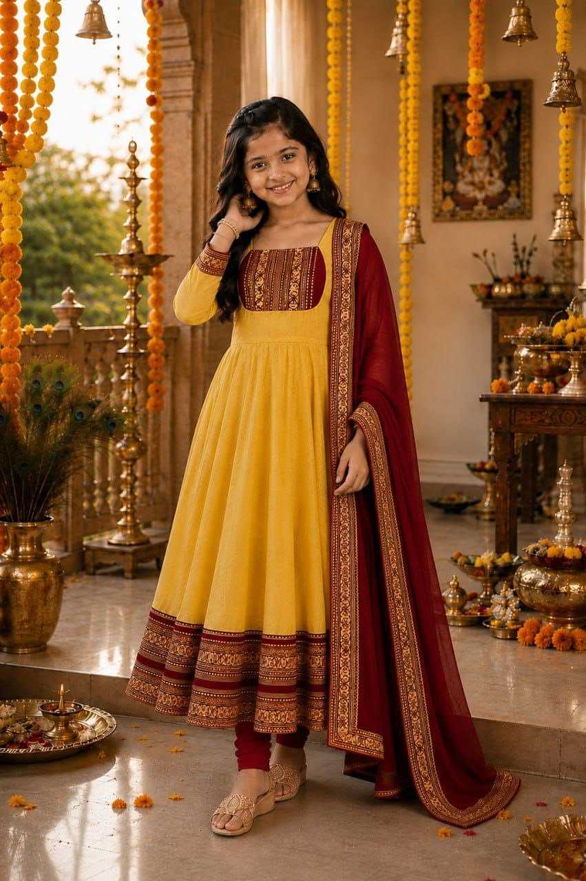 Tejasri Georgette Kids Gown