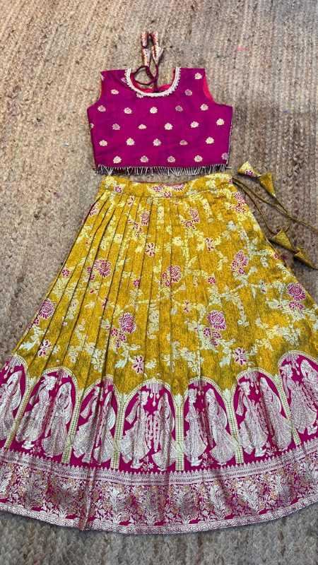 Tissue Kids Lehenga