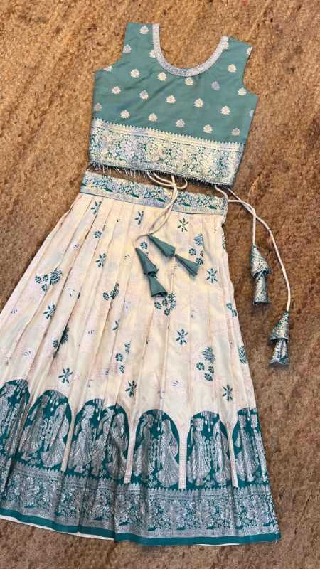 Tissue Kids Lehenga
