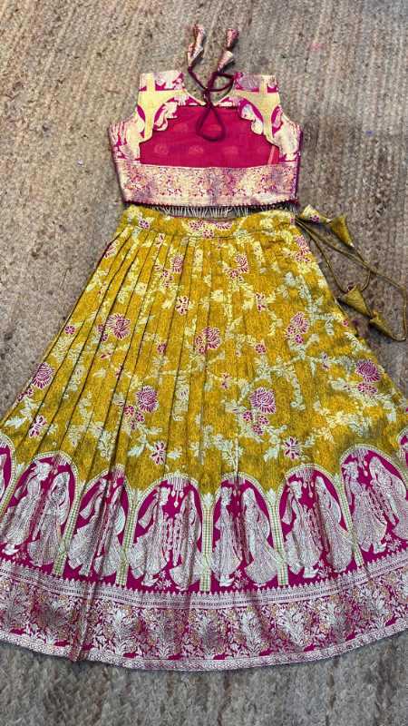 Tissue Kids Lehenga
