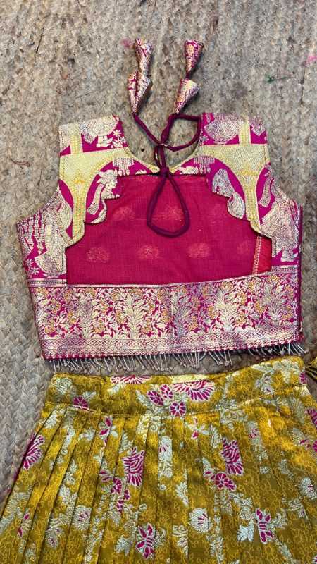 Tissue Kids Lehenga