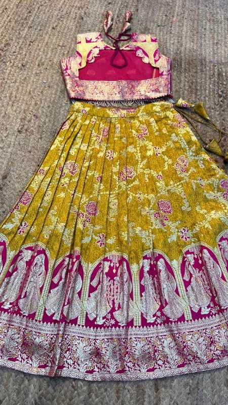 Tissue Kids Lehenga
