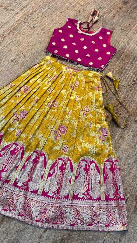 Tissue Kids Lehenga