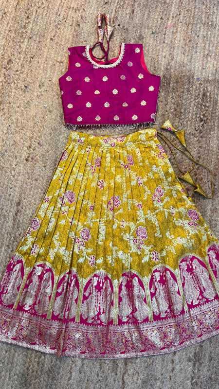 Tissue Kids Lehenga