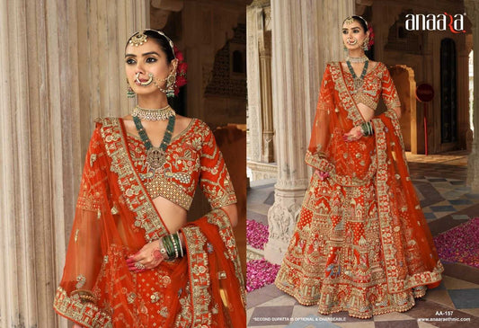 Silk Bridal Lehenga