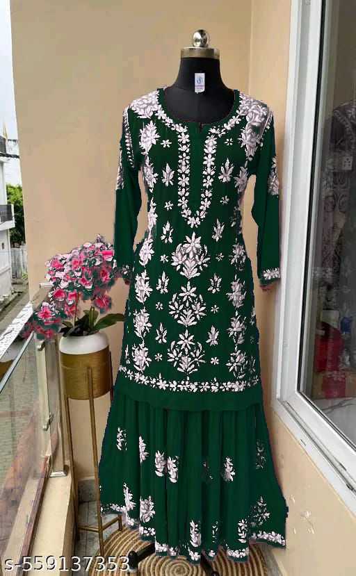 Soft Cotton Silk Designer Kurti