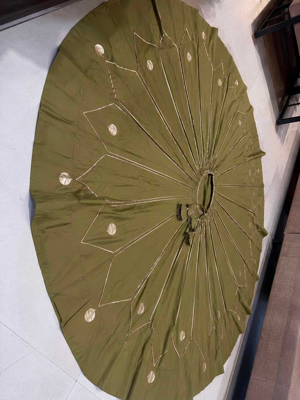 Soft Silk Designer Lehenga in Rani