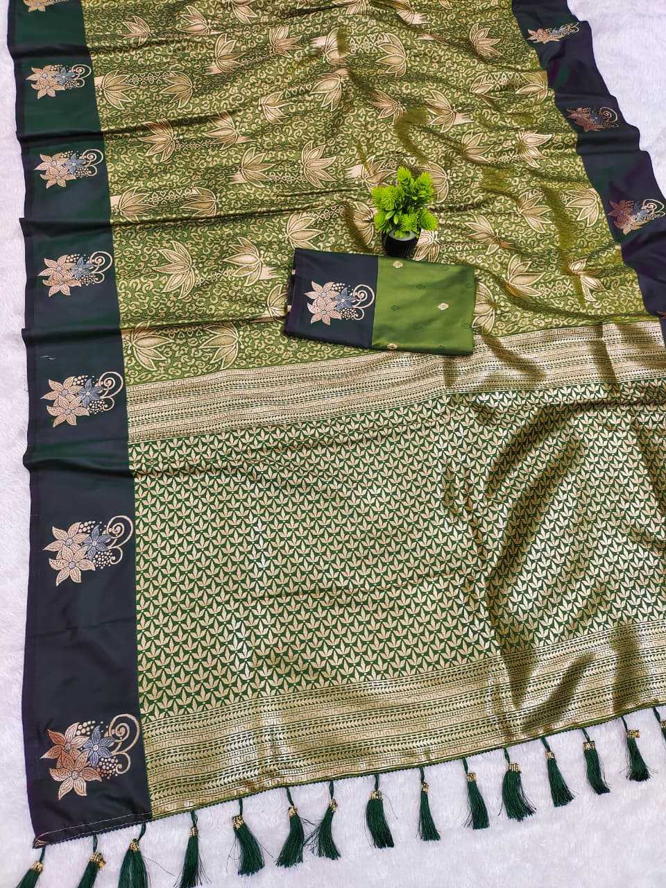 Embroidered Saree