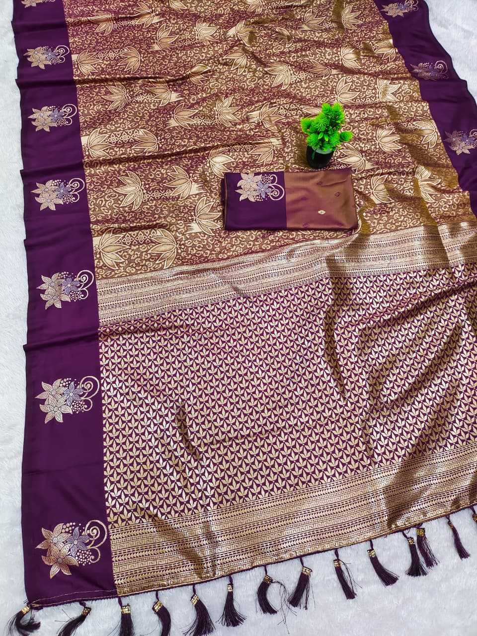 Embroidered Saree